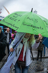 Kundgebung von München Steht für Daniele Ganser