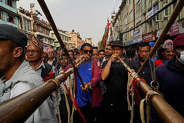 Nepal-Lalitpur-Rato Machindranath Festival