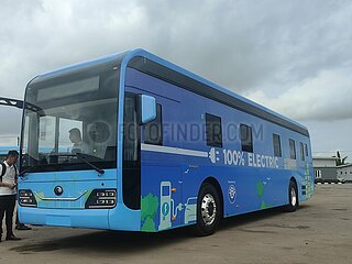 Nigeria-lagos-chinesische Elektrobusse