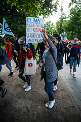 Solidaritätsdemonstration mit der Letzten Generation München