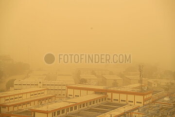 Ägypten-Cairo-Sandsturm