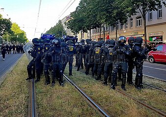 Proteste in Leipzig am 03.06.2023