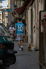 Serie A: Meisterstimmung in den Straßen Neapels