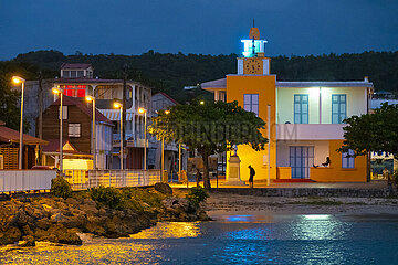 FRANCE  WEST INDIES  GUADELOUPE  MARIE-GALANTE ISLAND  SAINT LOUIS TOWN