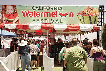 US-Los Angeles-Watermelon Festival