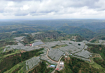 China-Shaanxi-Yan'an-Aerial View (CN)
