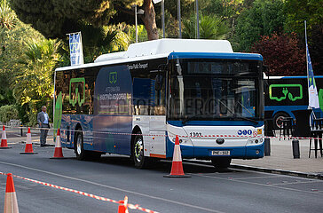 Zypern-Nicosia-China-Elektrikbusse
