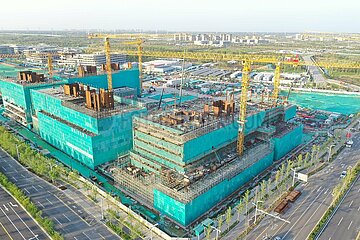 Projekte China-Hebei-Xiong'an-Key-Projekt-Aerial View (CN)