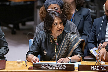 Security Council-Open Debate-konfliktbezogene sexuelle Gewalt
