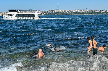 Turkiye-Istanbul-Heatwave Turkiye-Istanbul-Heatwave
