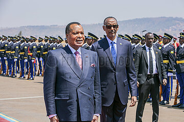 Rwanda-Kigali-Republic von Congo-President-Vis