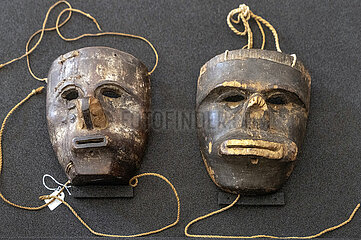 Masken des Kogi Volkes