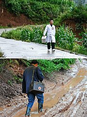 China-Guizhou-Weining-Behinderung des ländlichen Raums (CN)