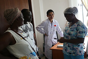 Ghana-Accra-Traditionaler chinesischer Medizin