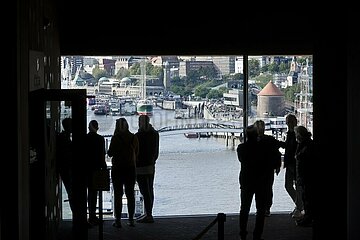 Besucher der Elbphilharmonie