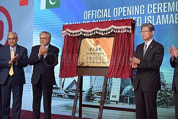 Pakistan-Islamabad-Bank von China-Branch-Öffnung