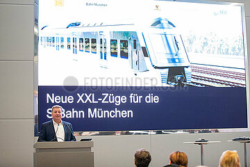 Vorstellung der neuen Züge für die S-Bahn München