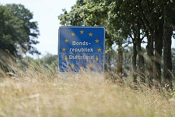 Grenzuebergang Deutschland - Niederlande