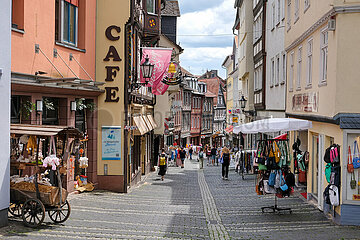 Marburg  Altstadt  Hessen  Deutschland