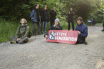 Fehlgeschlagene Blockade der Letzten Generation in München