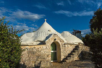 SOUTHERN ITALY  POUILLES REGION  OSTUNI DISTRICT  TRADITIONAL TRULLI'S HOUSES