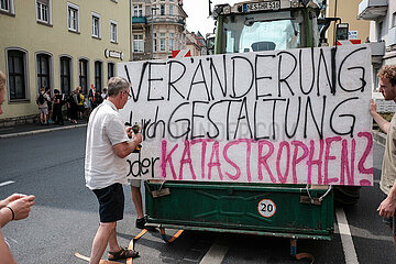 Letzte Generation: Erneuter Protestmarsch in Würzburg