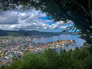 Bergen  Hordaland  Norwegen