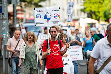 Demo gegen das Weltwirtschaftsforum WEF in München