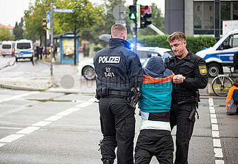 Tritz Allgemeinverfügung: Letzte Generation blockiert in München