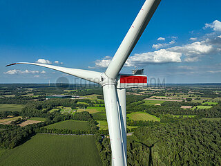 Windrad  Windpark  Dorsten  Nordrhein-Westfalen  Deutschland  Europa
