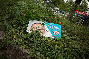 München: Wahlkampagnen 2023 zur Landtagswahl in Bayern