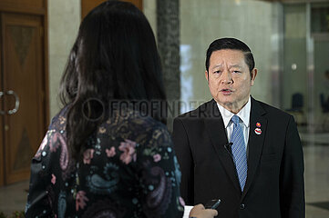 Indonesien-Jakarta-ASEAN-Generalsekretär