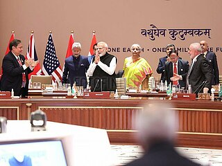 Narendra Modi zum Abschluss des G20-Gipfels