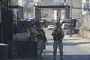 Libanon-Refugee Camp-Clashes
