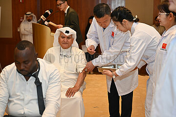 Kuwait-Mubarak al-Kabeer-chinesische medizinische Team-Teamermonie