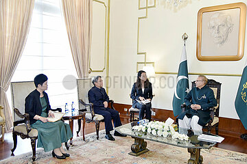 Pakistan-Islamabad-Präsident China-Mamnassador-Meeting