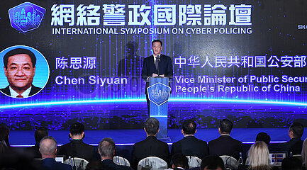 China-Hong Kong-Symposium-Cyber-Polizeiarbeit (CN)