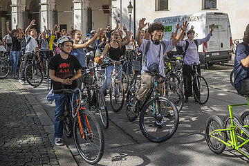 Fridays for Future Großstreik in München
