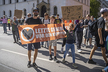 Fridays for Future Großstreik in München