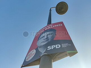 SPD-Wahlplakat zur Landtagswahl in Bayern 2023