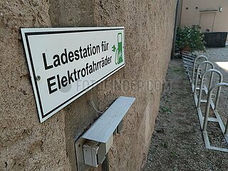 Ladestation fuer Elektrofahrraeder