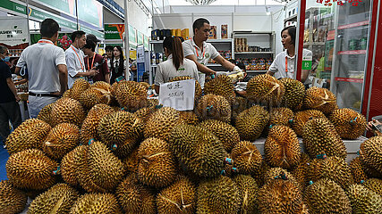 Xinhua Schlagzeilen: Durian Eife in China: Wie China-ASEAN-Synergie wirtschaftliche Früchte trägt