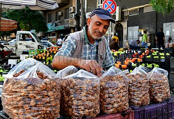 Syrien-Damaskus-Walnuss-Market