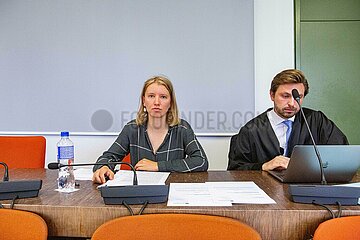 Klima-Kleberin Maja Winkelmann wegen Blockade vor Gericht in München