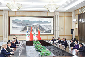 China-Zhejiang-Hangzhou-Xi Jinping-IOC-Präsident (CN)