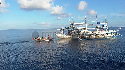 China-Pla-Marine-verwundene philippinische Fischer-Rettung (CN)