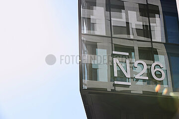 Berlin  Deutschland - Firmensitz der Direktbank N26.