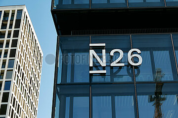 Berlin  Deutschland - Firmensitz der Direktbank N26.