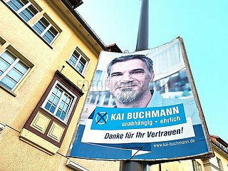 Wahlplakat fuer Kai Buchmann