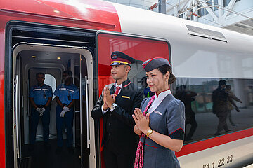 INDONESIA-JAKARTA-BANDUNG-HIGH-SPEED RAILWAY-OPERATION